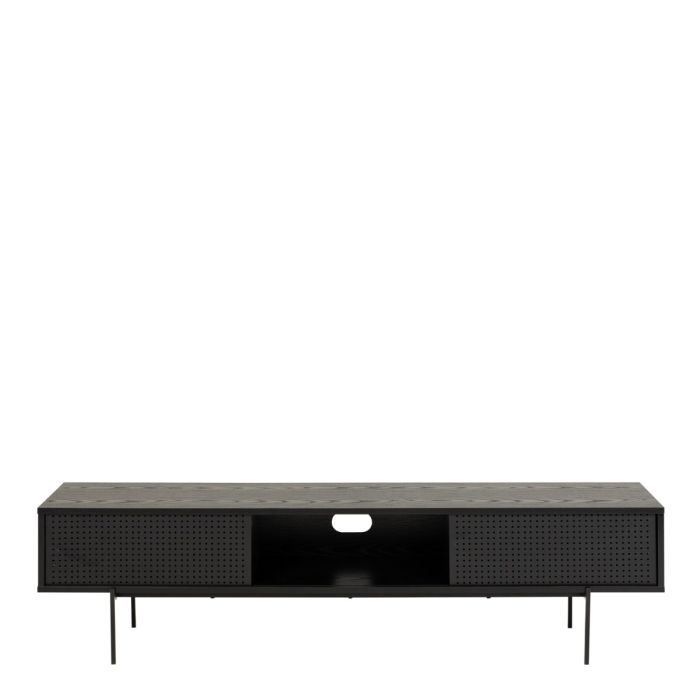 Angus TV Unit in Black Finish