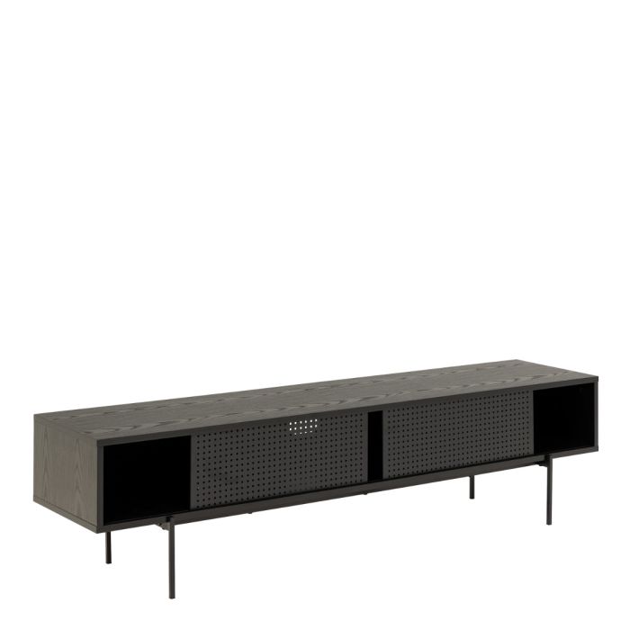 Angus TV Unit in Black Finish
