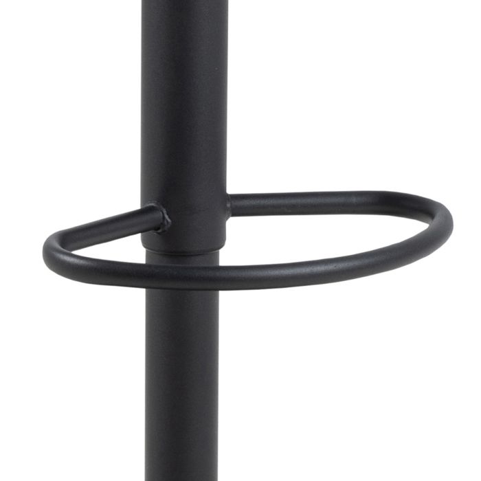 Light Grey-Brown Swivel Bar Stool – Height Adjustable – Flynn Collection