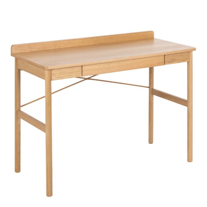 Paul Office Desk in Oak – Compact Wooden Study & Computer Table
