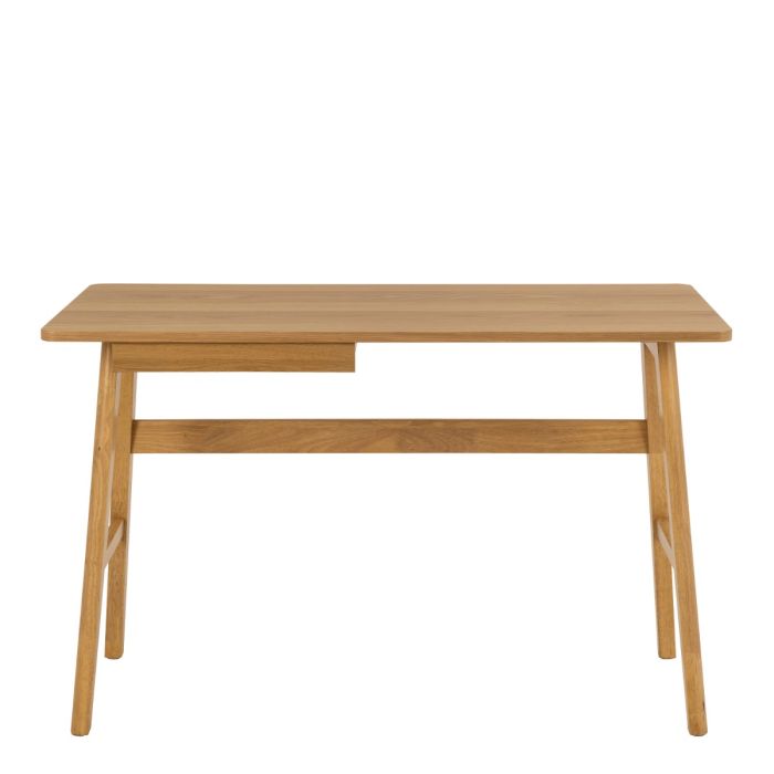 Barnett Desk in Oak – Modern Wooden Home Office & Study Table