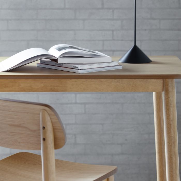 Barlow Dining Chair in Matt Oak, Set of 2