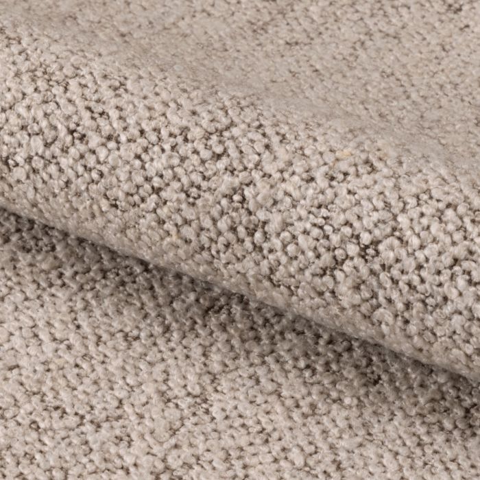 Ella Swivel Dining Chair in Beige Fabric Upholstery