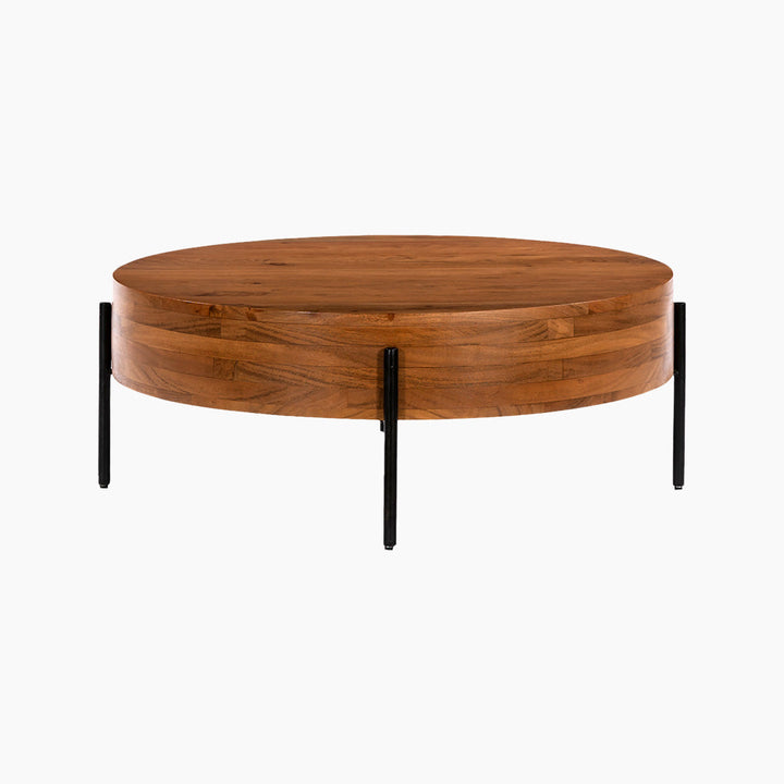 Solomon Acacia Wood Coffee Table – Natural Beauty & Timeless Strength