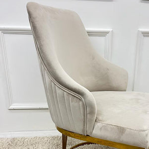 Chelmsford Velvet Dining Chair – Available in Sets of 2, 4, or 6