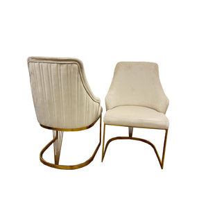 Chelmsford Velvet Dining Chair – Available in Sets of 2, 4, or 6