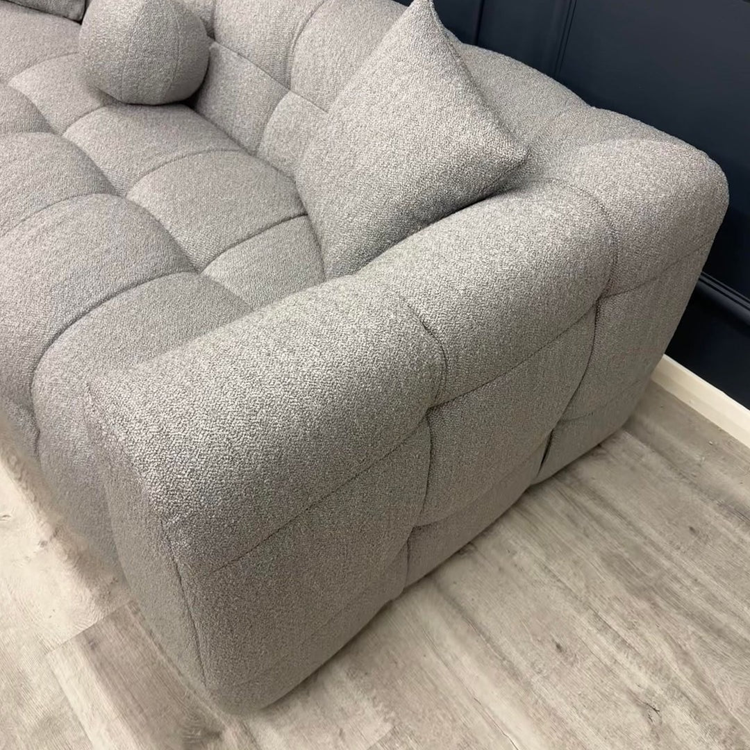 The Bubble Bouclé 3‑Seater Sofa