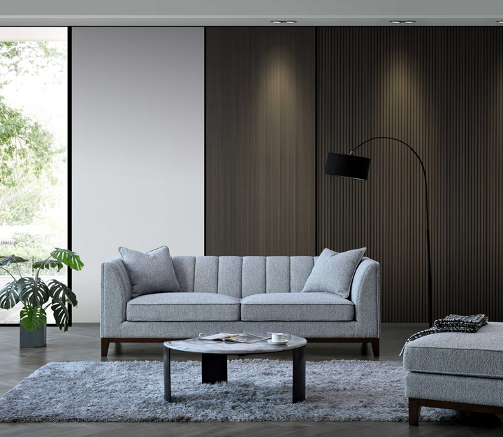 Aluxo Cooper 3-Seater Sofa in Dolphin Boucle