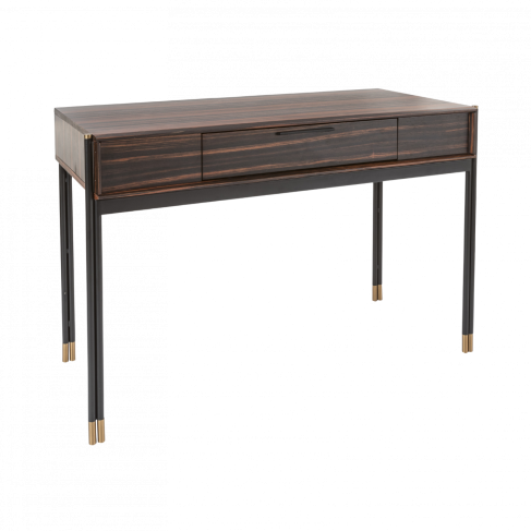Bali Dressing Table / Desk – Natural Wooden Finish with Storage