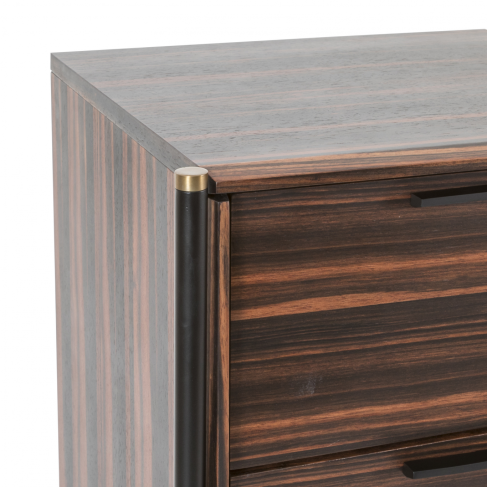 Bali 3 Drawer Chest – Natural Wooden Bedroom Storage