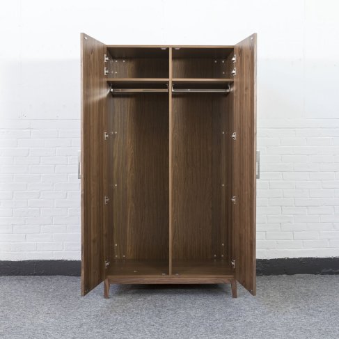 Calla 2 Door Wardrobe – Elegant Storage for Contemporary Bedrooms