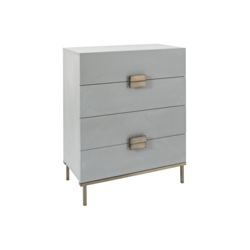 Lilly 4 Drawer Chest – Classic Wooden Bedroom Storage