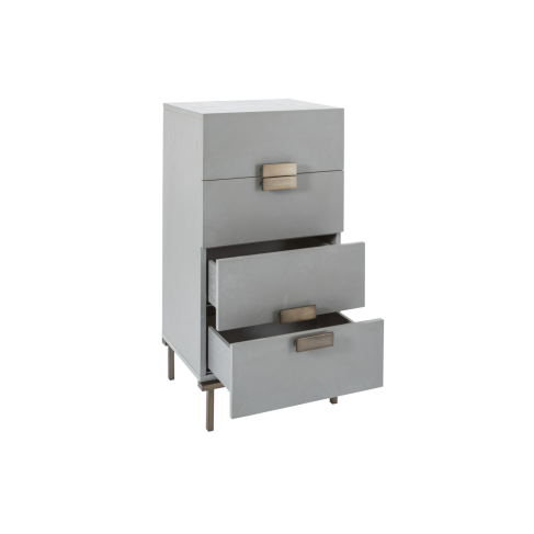 Lilly Tallboy – Slim Wooden Chest of Drawers