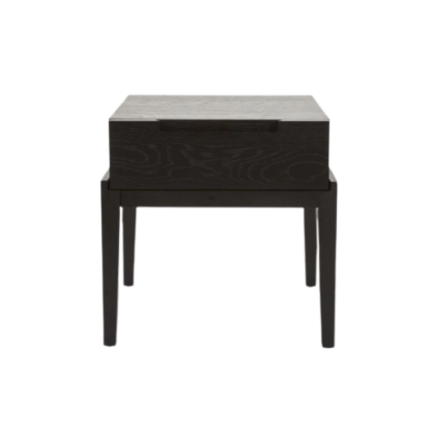 Orchid Single Drawer Bedside Table – Modern & Compact Nightstand
