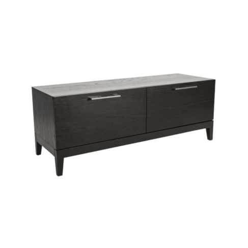 Peony TV Unit – Stylish Wooden Media Console with Storage