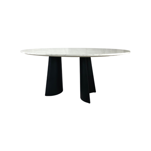 Rosemary Oval Dining Table – Elegant Wooden Dining Table