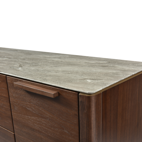 Willow TV Unit – Elegant Wooden Media Console with Storage