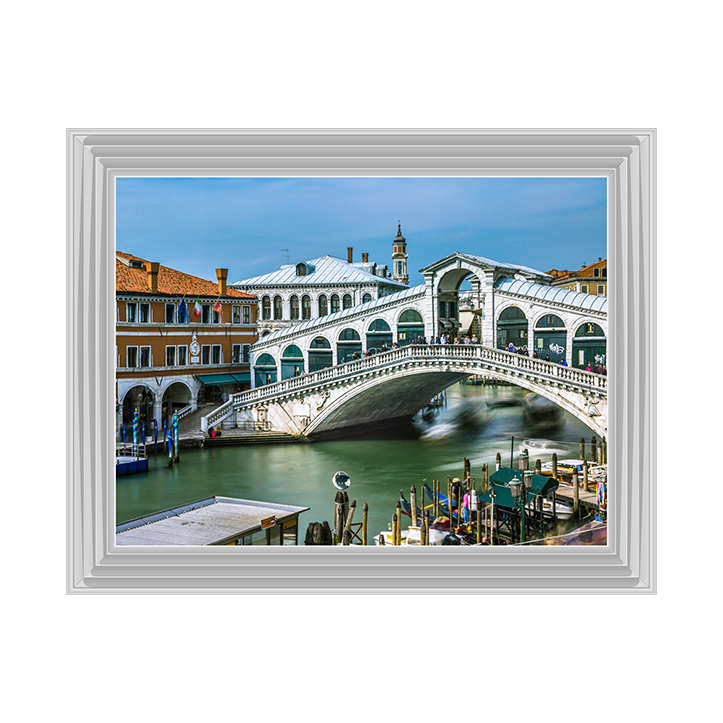 CY081 Famous Rialto bridge, Venice