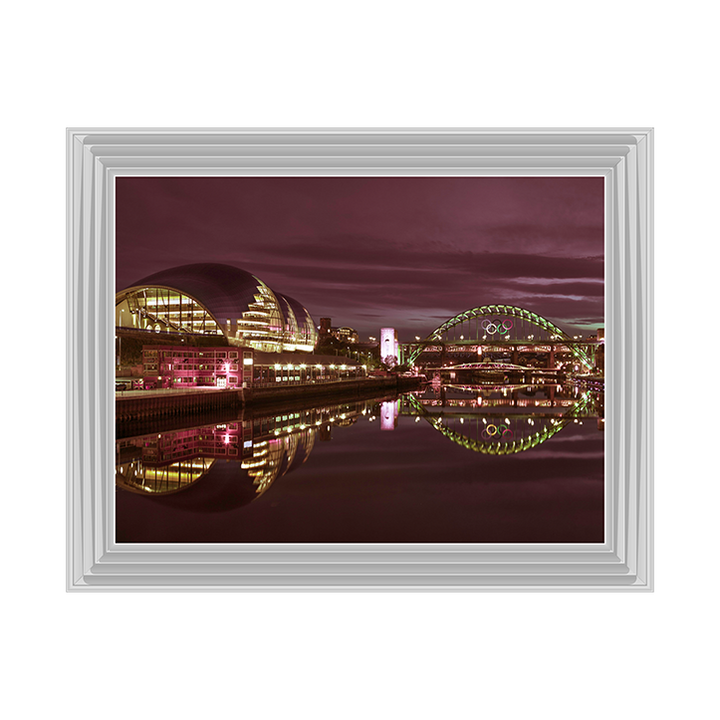CY071 The Sage Gateshead and the Tyne bridge, Newcastle Upon Tyne II