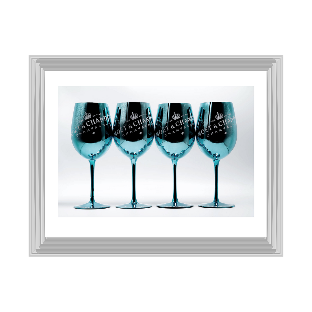 Moet Glasses - Sky Blue