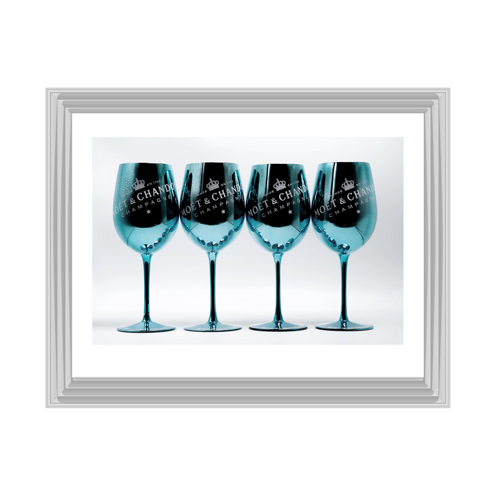 Moet Glasses - Sky Blue