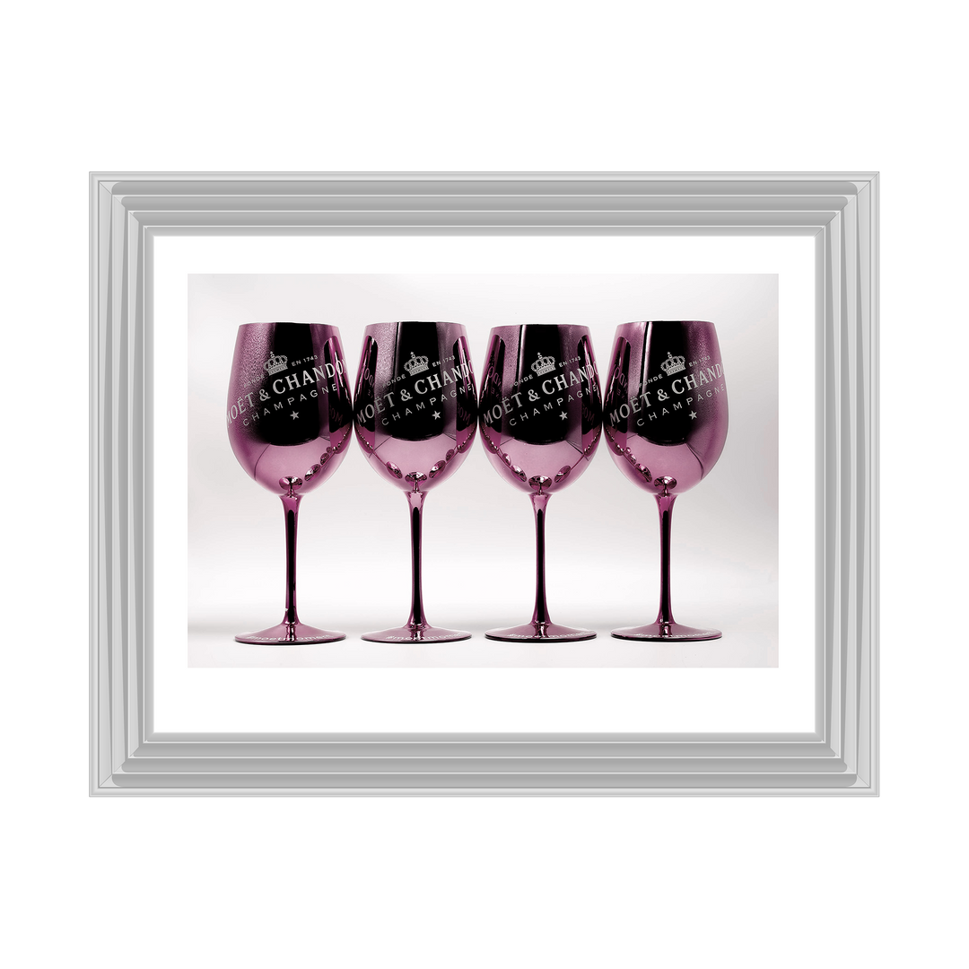 Moet Glasses - Pink