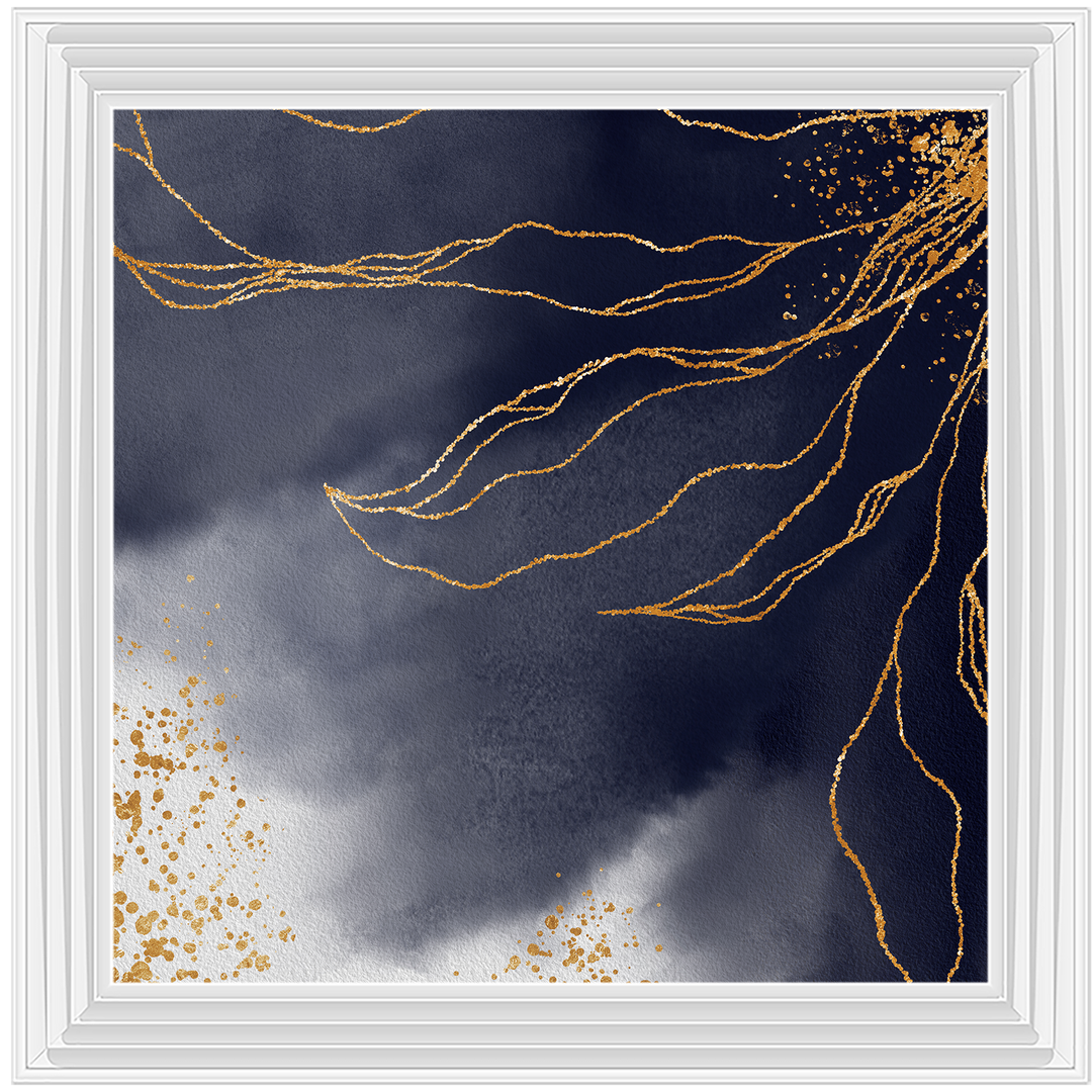 AB154 Abstract Blue III