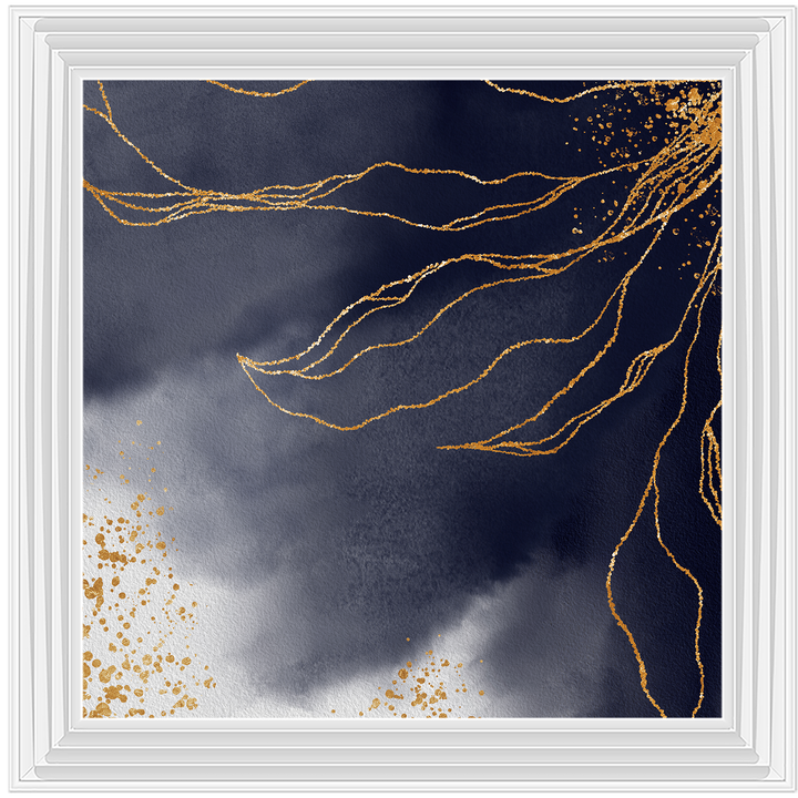 AB154 Abstract Blue III