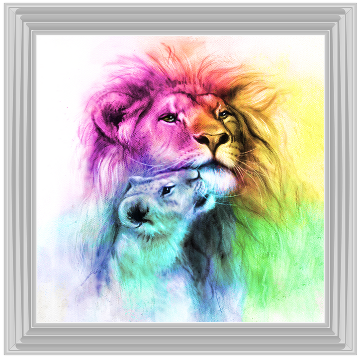 Proud Father Lion