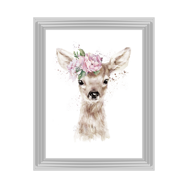 AN284 Floral Deer