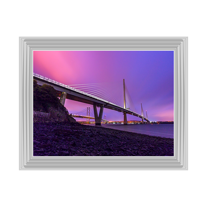 CY014 Queensferry Crossing in the evening