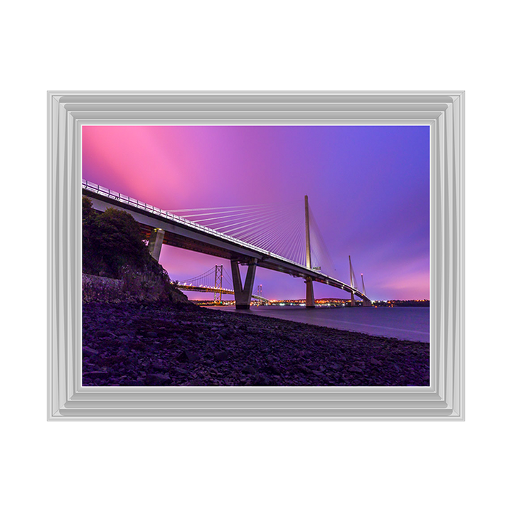 CY014 Queensferry Crossing in the evening