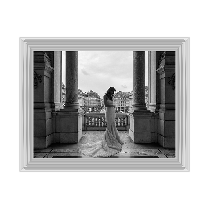 FG004 Balcony on a boulevard, Paris