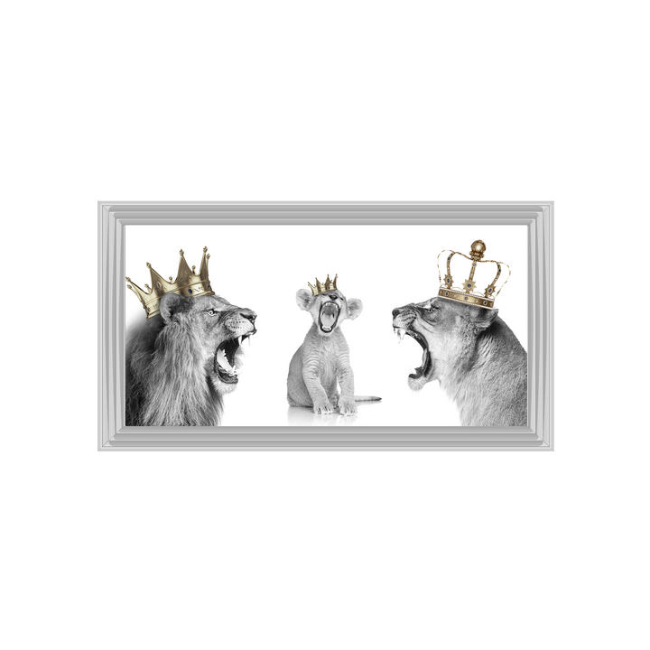 Roaring Lion Family of 3