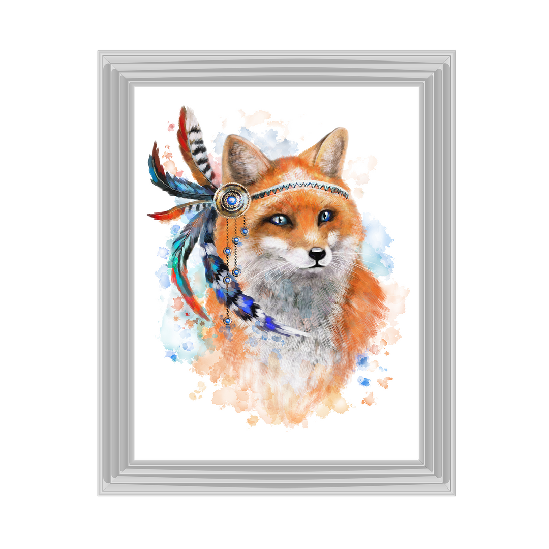 Tribal Fox Sketch |