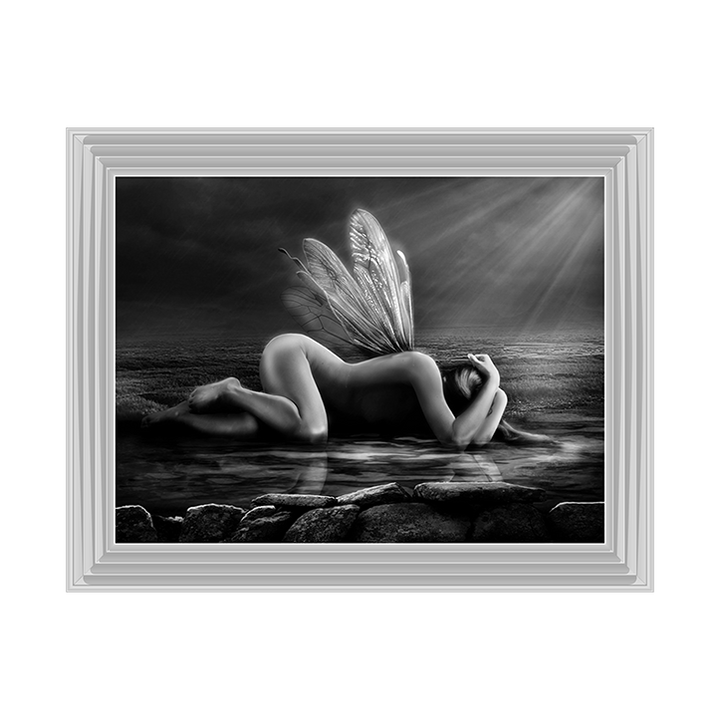 Ocean Fairy, Black and white