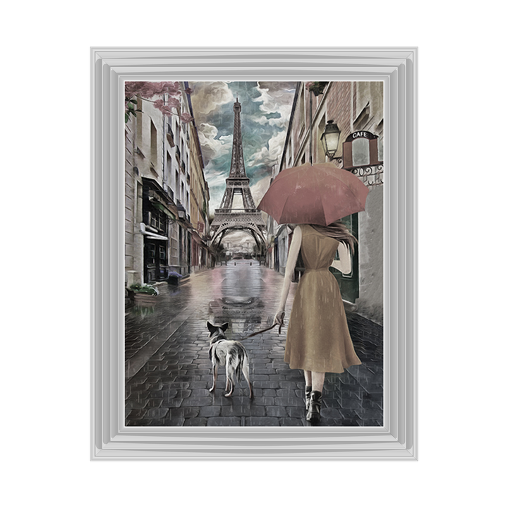 FG387 A rainy day in Paris