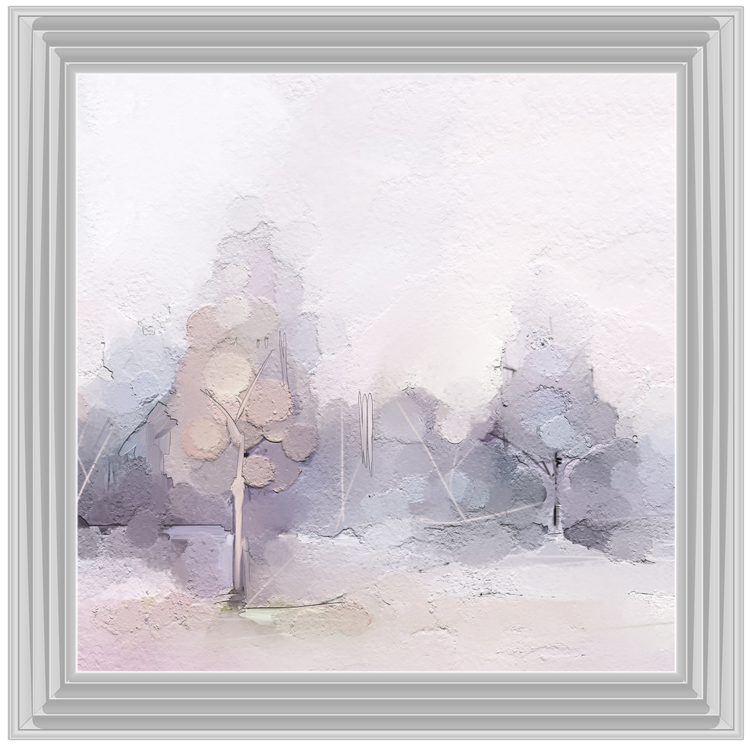 Purple Tree Abstract