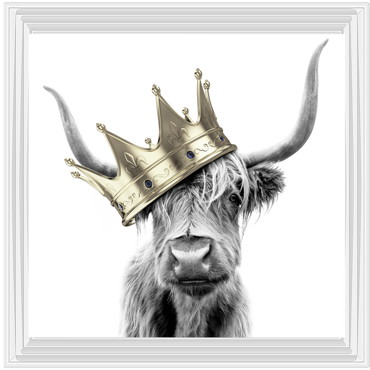 AN347 Crowned Cow Gold