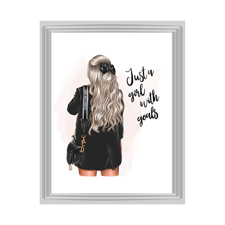 Girl with goals