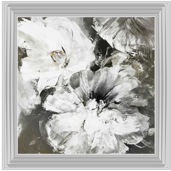White and Grey Flowers