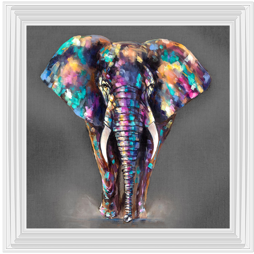 AN340 Colourful Elephant