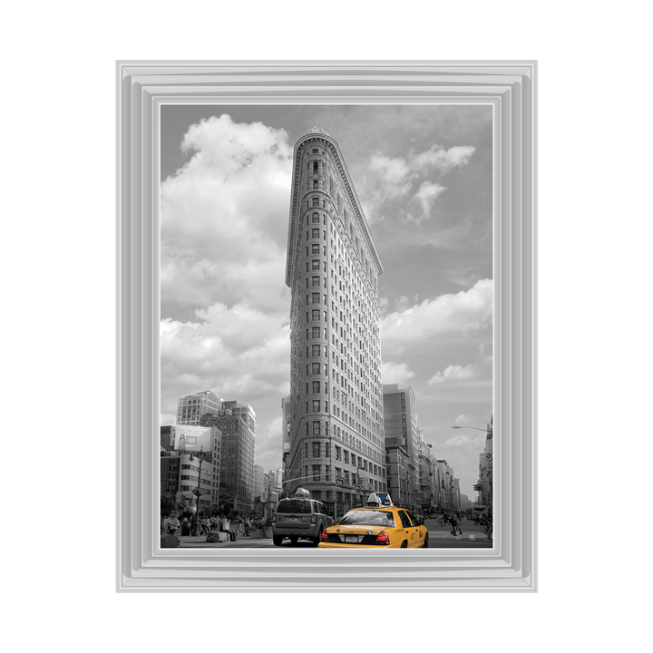 CY065 Yellow Cabs at Flatiron Building