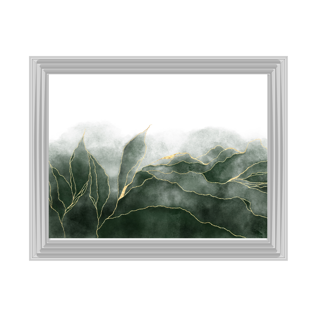 Green green flower