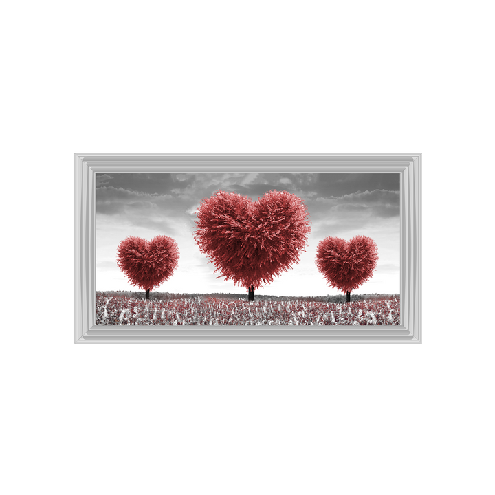 Red Heart Trees