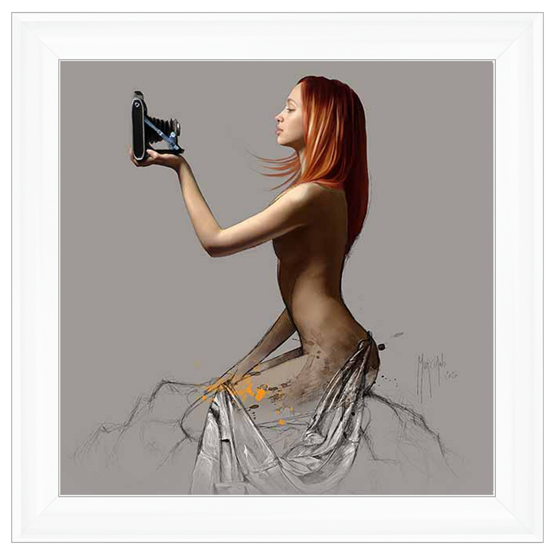 Nude Selfie Sketch