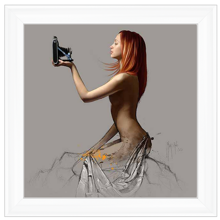 Nude Selfie Sketch