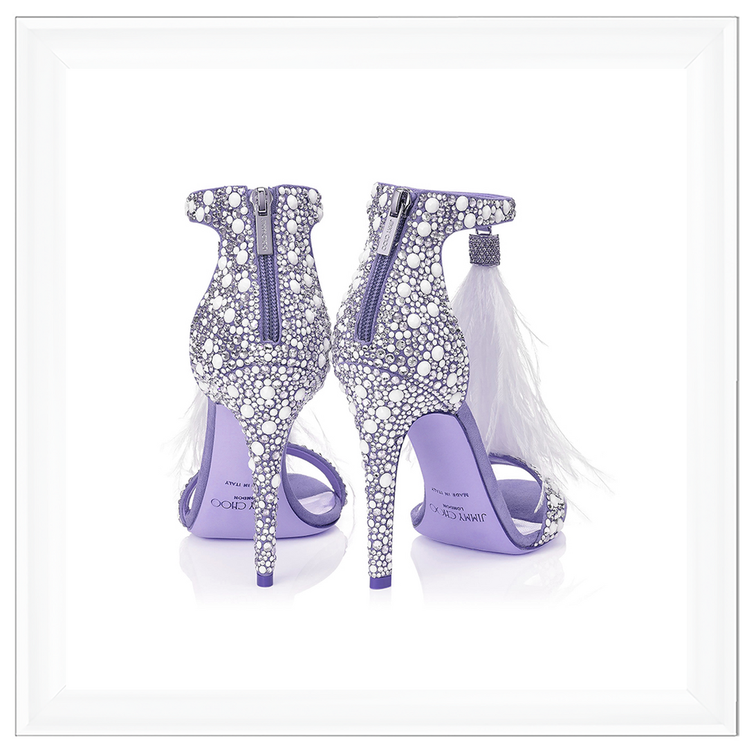 Purple Sole Fashion Shoes