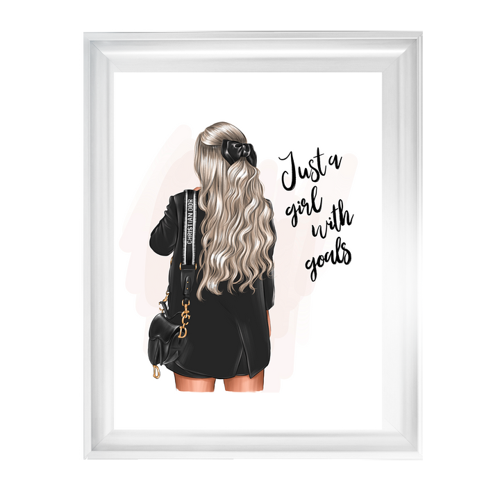 Girl with goals