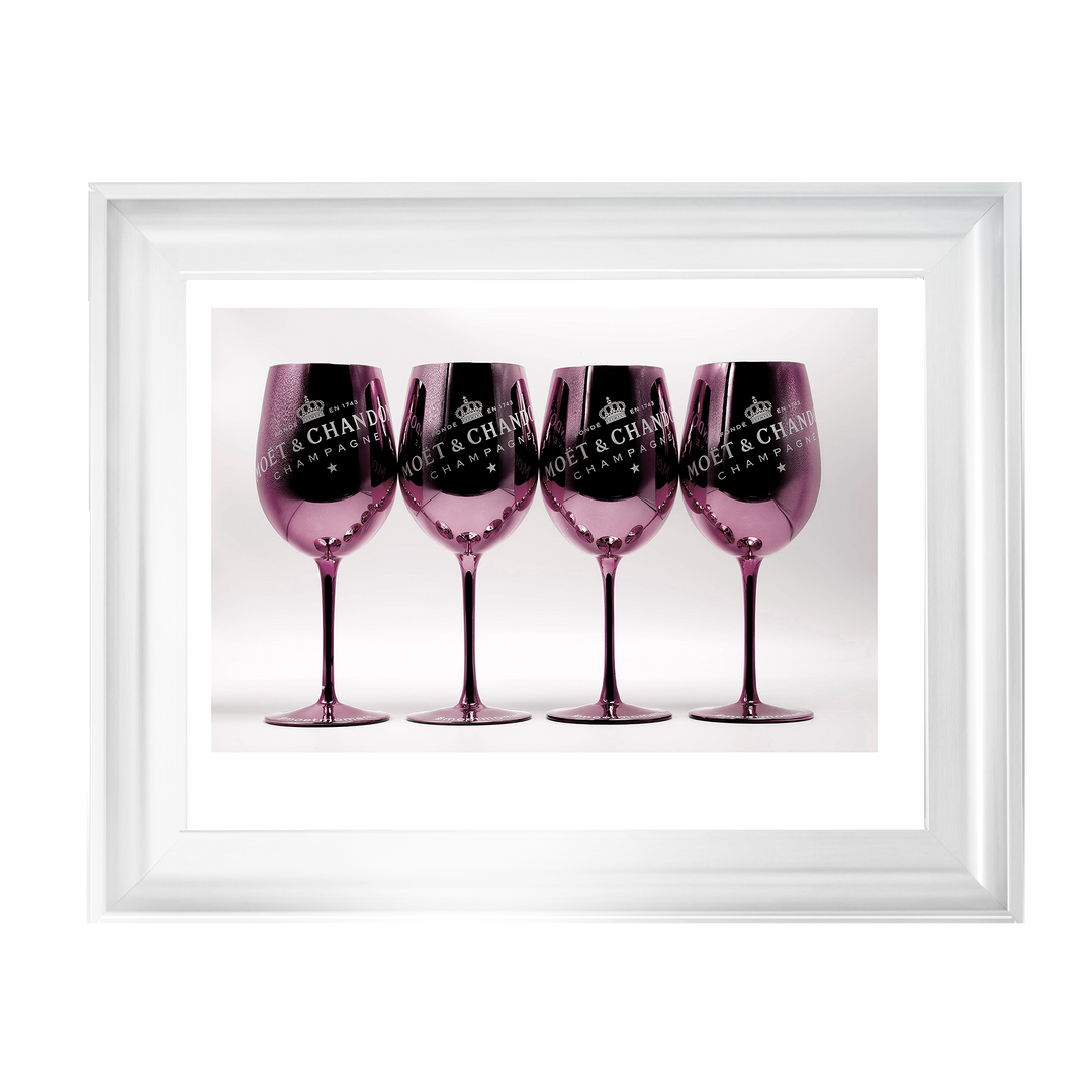 Moet Glasses - Pink